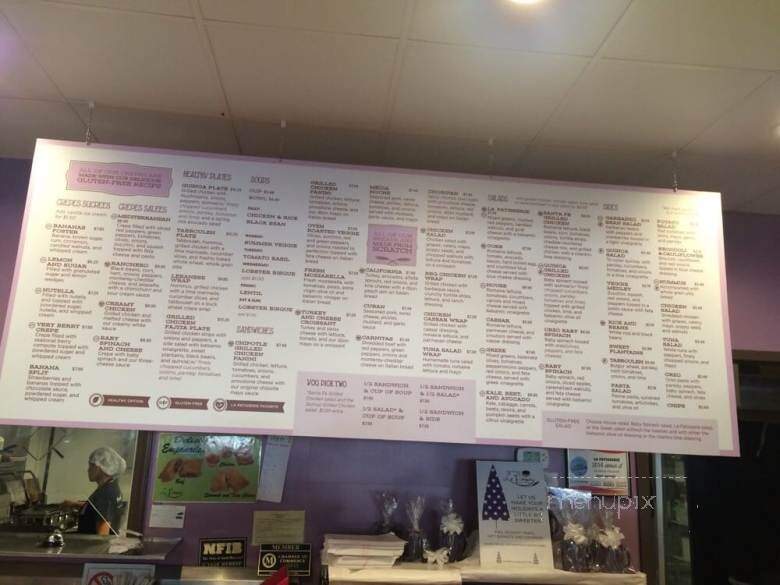 La Patisserie - Mooresville, NC menu_pic
