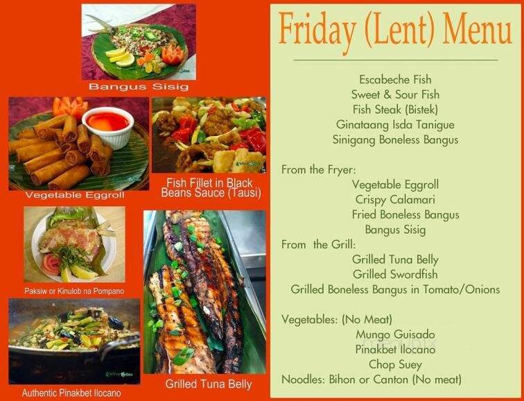 Kalesa Grill - Winnetka, CA menu_pic