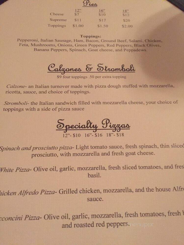Delucca's Italian Grill and Pizzeria - West Columbia, SC menu_pic
