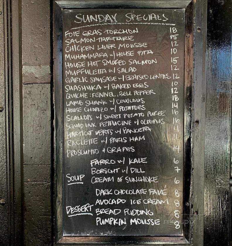 La Buvette Wine Bar & Delicatessen - Omaha, NE menu_pic