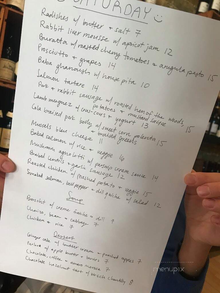 La Buvette Wine Bar & Delicatessen - Omaha, NE menu_pic