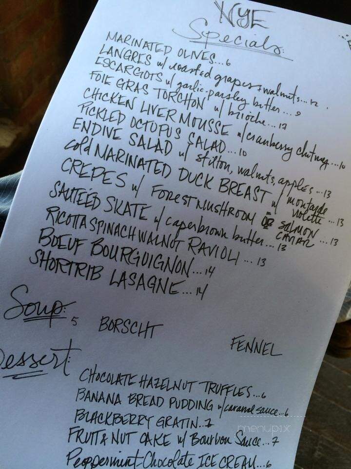 La Buvette Wine Bar & Delicatessen - Omaha, NE menu_pic