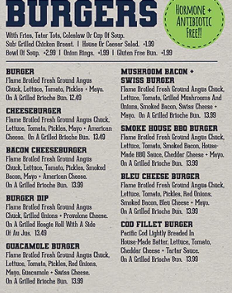 Time Out Ale House - Federal Way, WA menu_pic