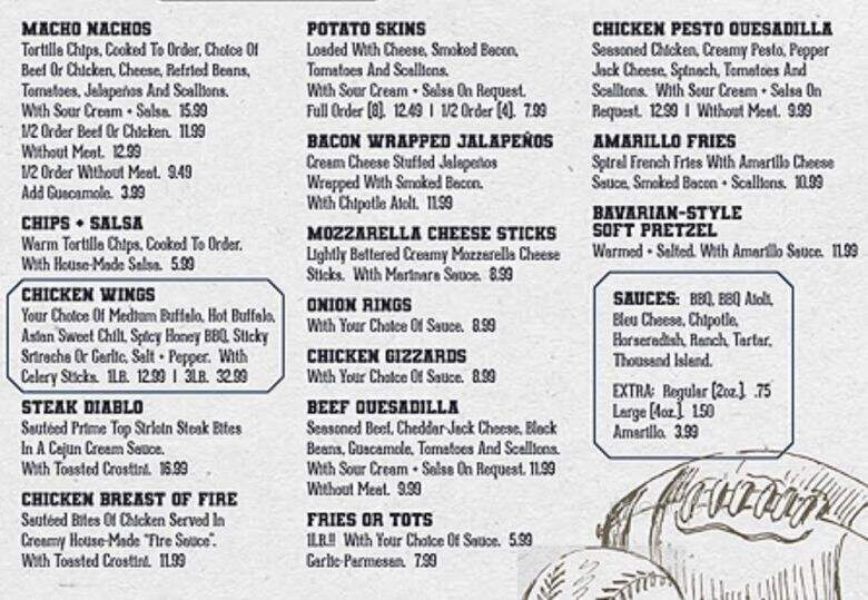 Time Out Ale House - Federal Way, WA menu_pic