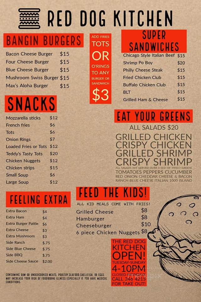 Red Dog Inn-Bar - Naknek, AK menu_pic