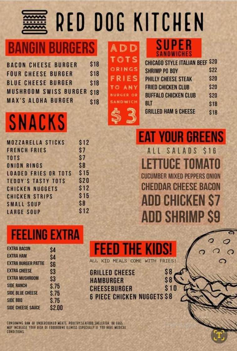 Red Dog Inn-Bar - Naknek, AK menu_pic