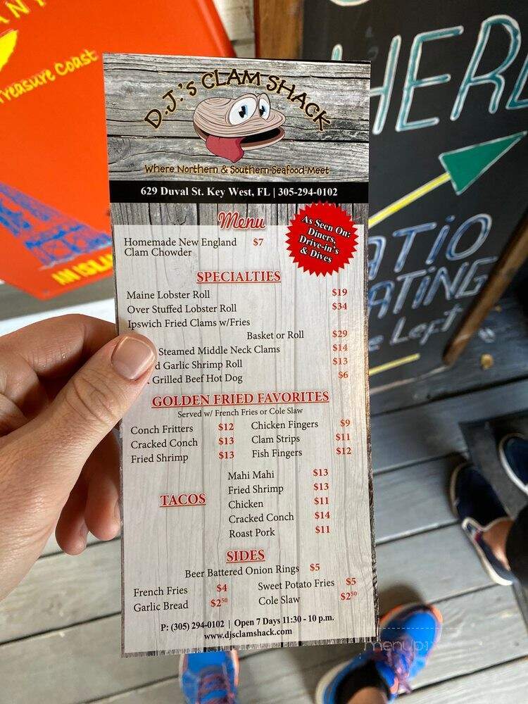 DJ's Clam Shack - Key West, FL