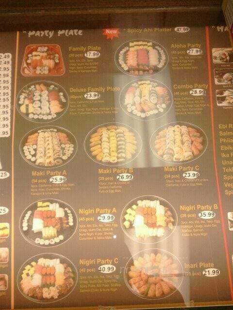 Sushiman Mililani - Mililani, HI menu_pic