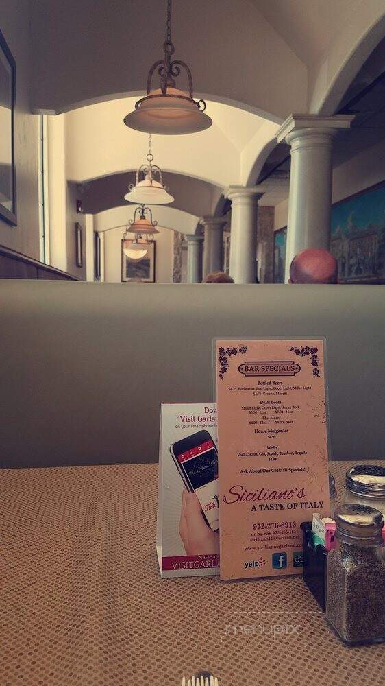 A Taste Of Italy Restaurant - Garland, TX menu_pic