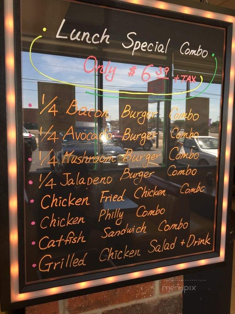 Burger Island - Garland, TX menu_pic