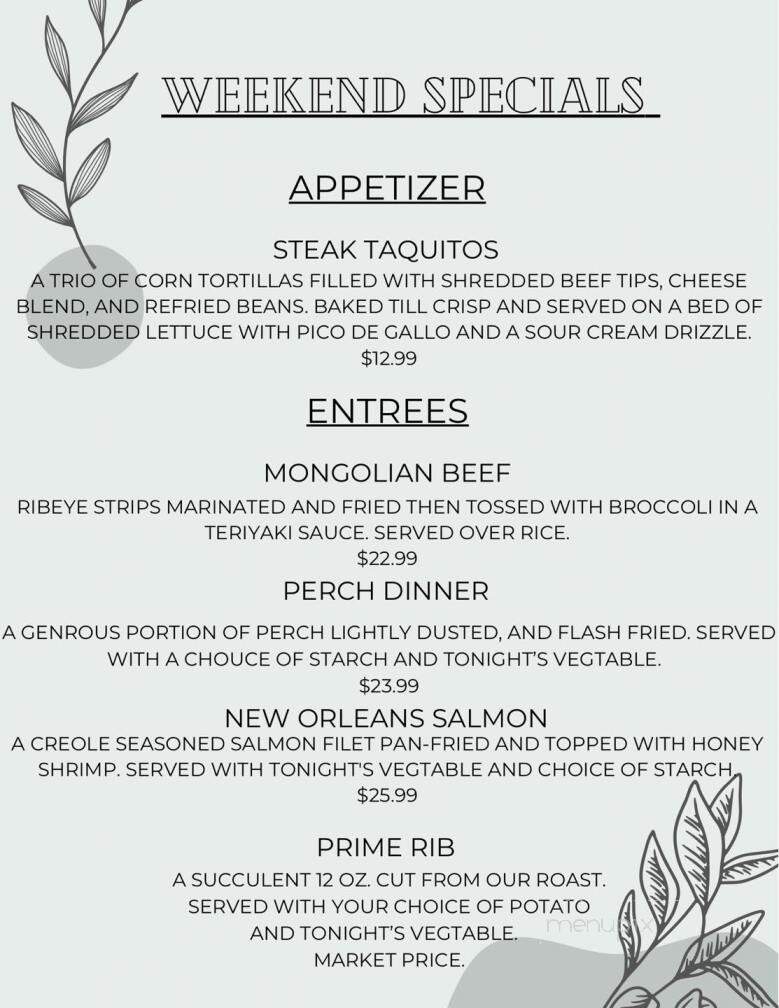 Cheers Neighborhood Grill - Mount Pleasant, MI menu_pic