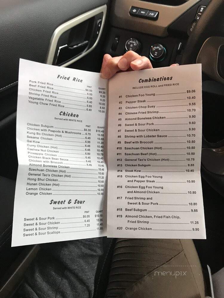 Wing Wong Carryout Restaurant - Macomb, MI menu_pic