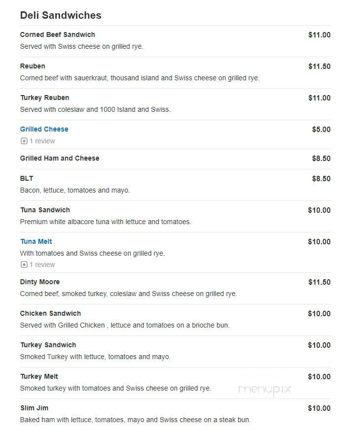 Biff's Coney Island - Commerce Township, MI menu_pic