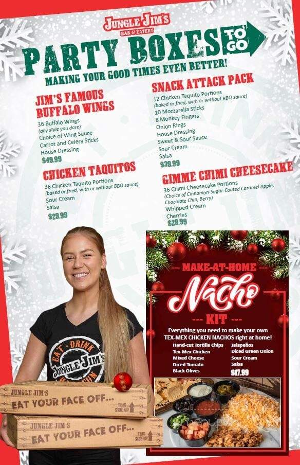 Jungle Jims - Halifax, NS menu_pic