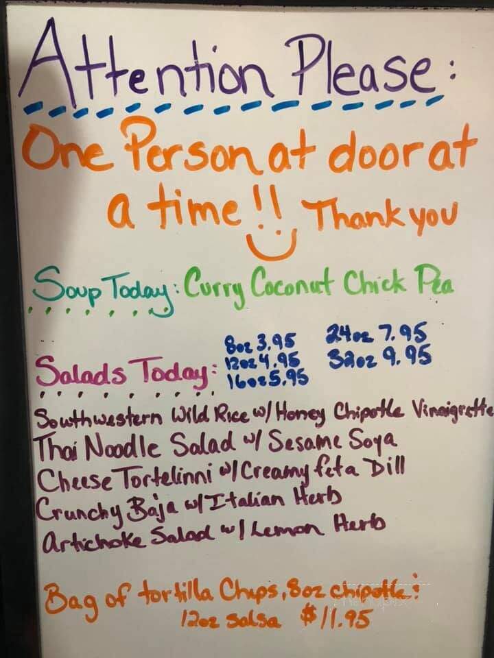Delicado's - Nanaimo, BC menu_pic