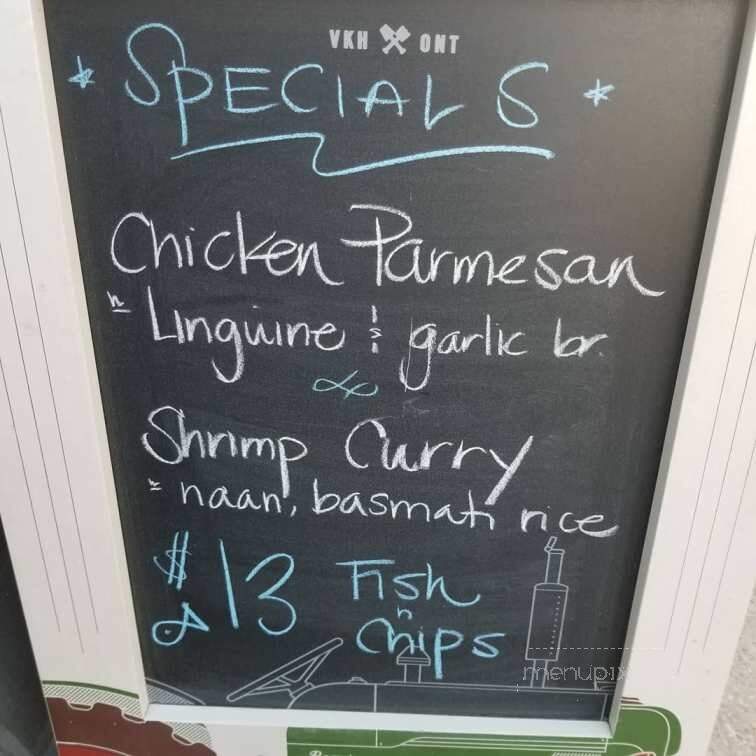 Gull & Firkin - Toronto, ON menu_pic