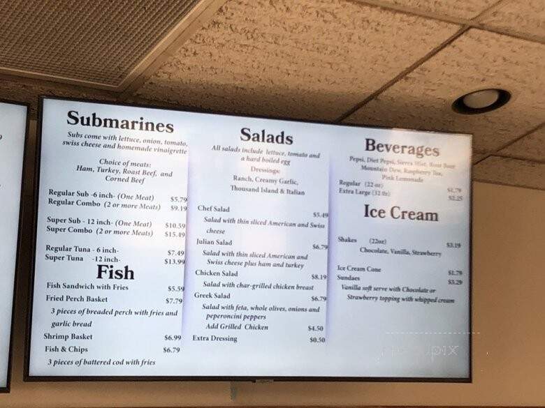 Jimmy's Drive-In - Justice, IL menu_pic
