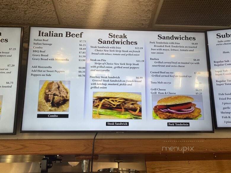 Jimmy's Drive-In - Justice, IL menu_pic