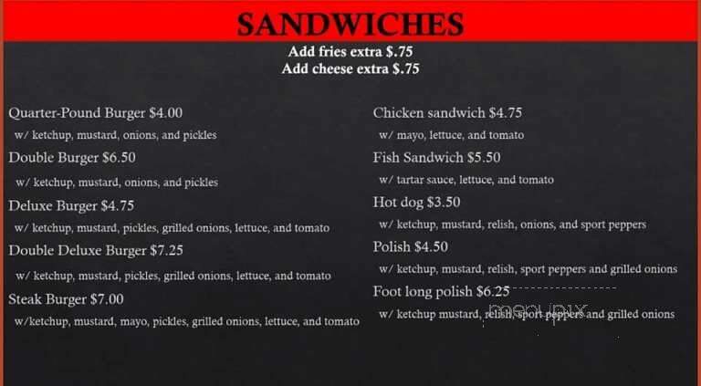 Peeples Taco Place - Chicago, IL menu_pic