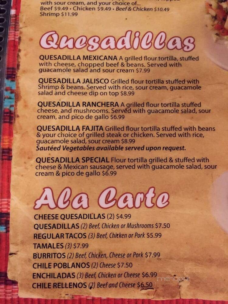 El Mezcal Mexican Restaurant - Bethalto, IL