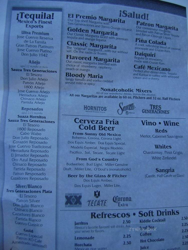 El Puente - Saint Charles, IL menu_pic