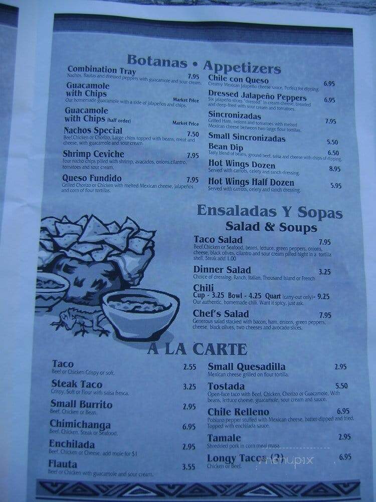 El Puente - Saint Charles, IL menu_pic