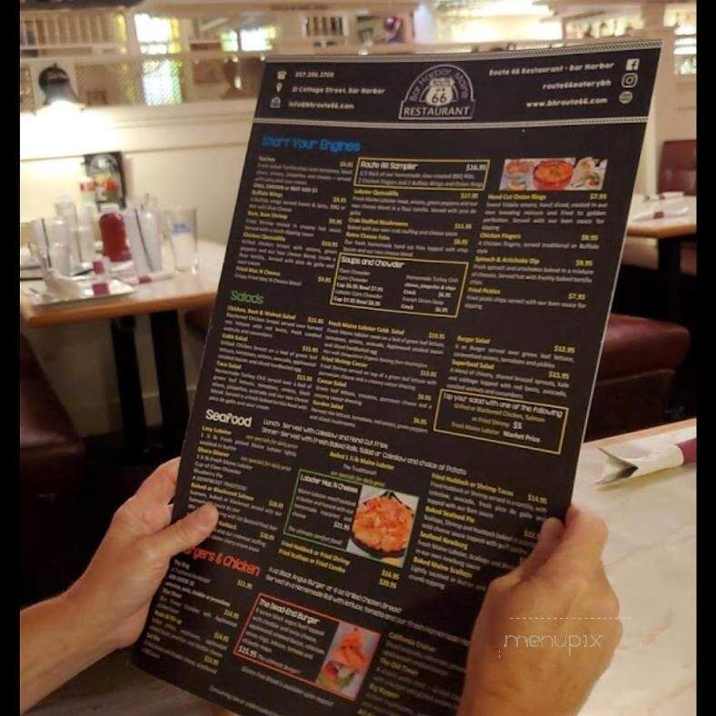 Route 66 Restaurant - Bar Harbor, ME