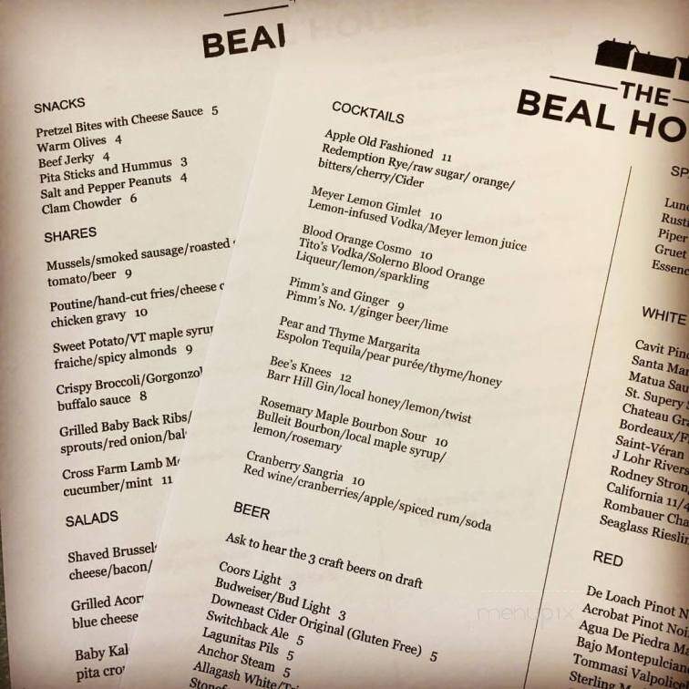 Beal House Inn - Littleton, NH