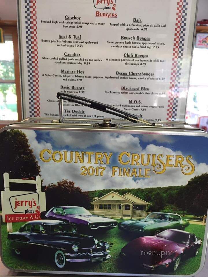 Jerry's Place - Hartwick, NY menu_pic
