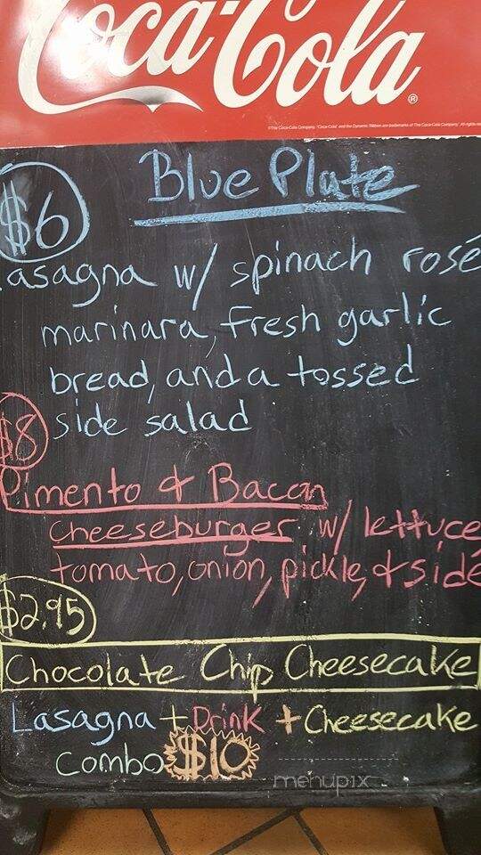Fairway Cafe - Boone, NC menu_pic