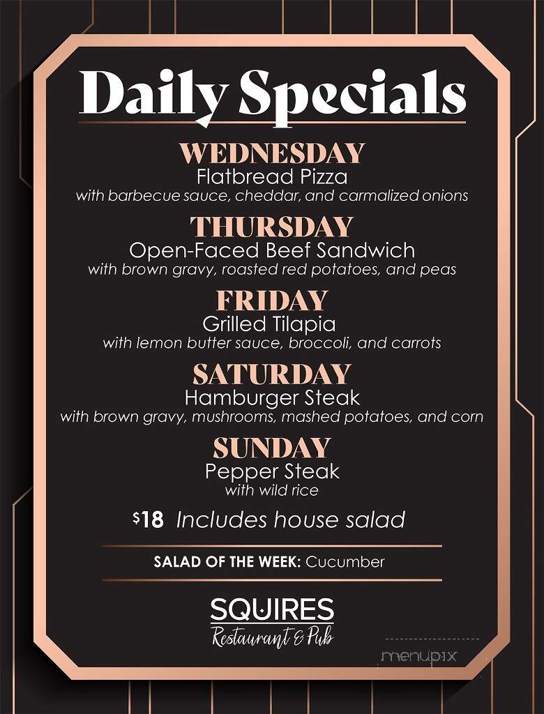 Colonial Country Club - Harrisburg, PA menu_pic