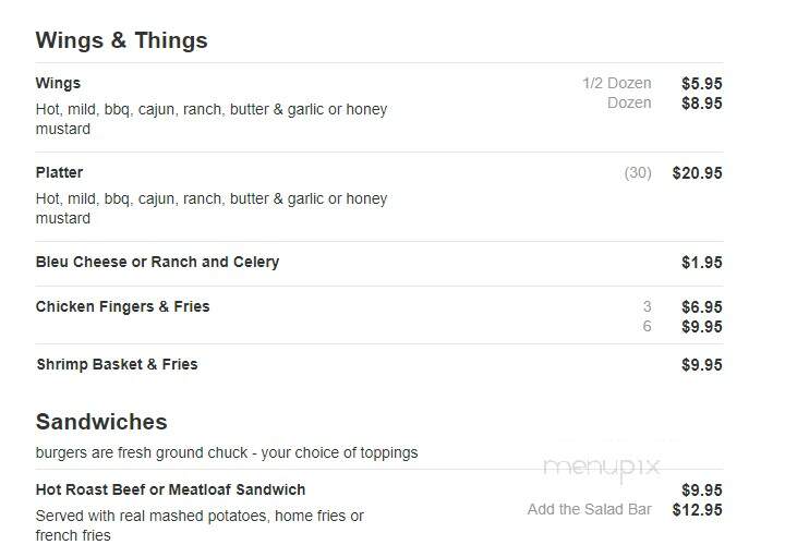 Green Lite Restaurant & Lounge - Saint Marys, PA menu_pic