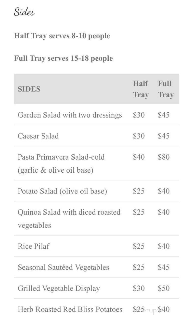 Meadow Brook Inn - Charlestown, RI menu_pic