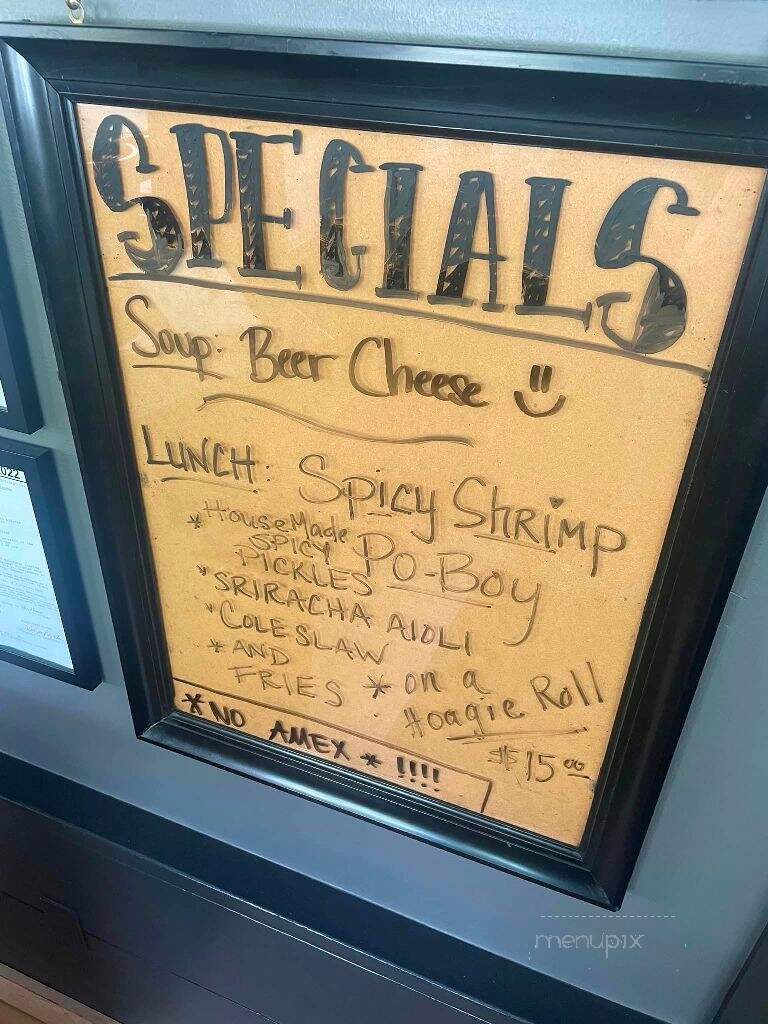 New American Grill - Londonderry, VT menu_pic