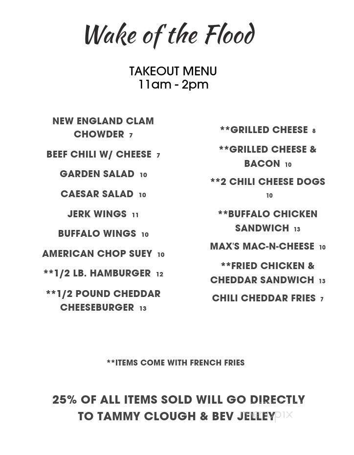 New American Grill - Londonderry, VT menu_pic