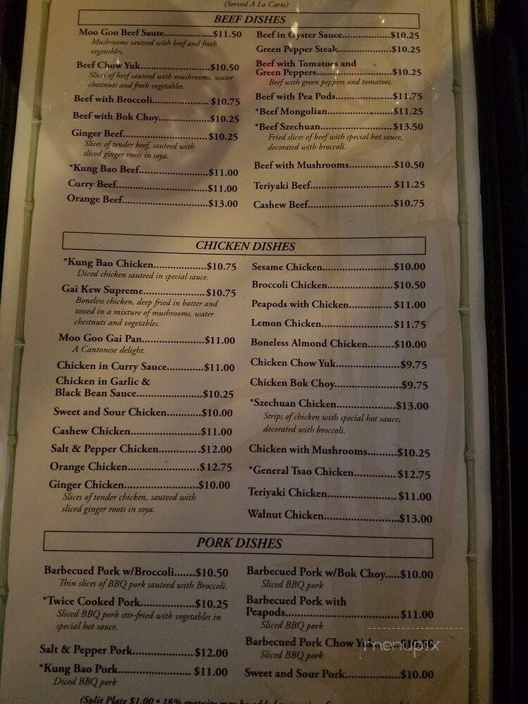 Maxi's - Marysville, WA menu_pic