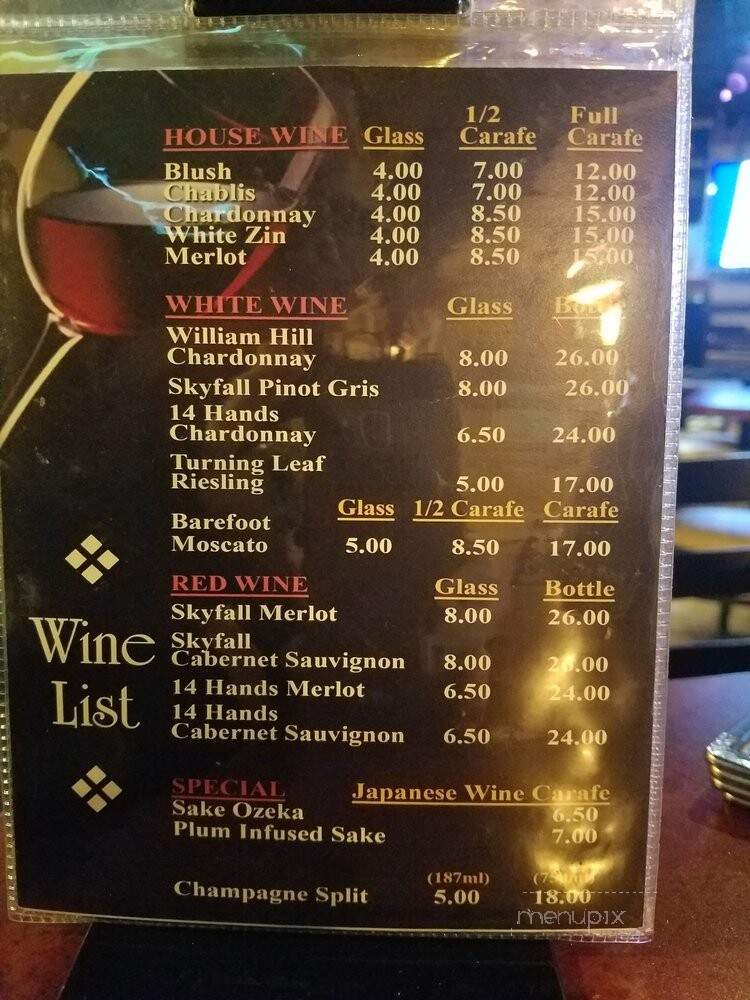 Maxi's - Marysville, WA menu_pic
