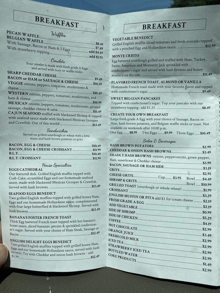 Spot Of Tea - Mobile, AL menu_pic