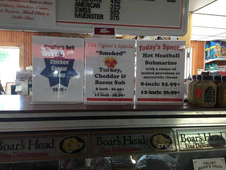 Neuffer's Deli & Laundromat - Bolton Landing, NY menu_pic