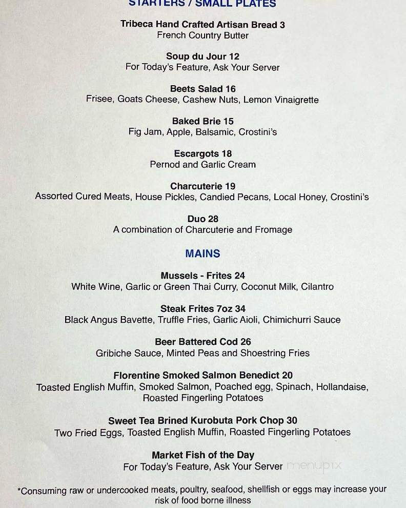 Azure - Fort Myers, FL menu_pic