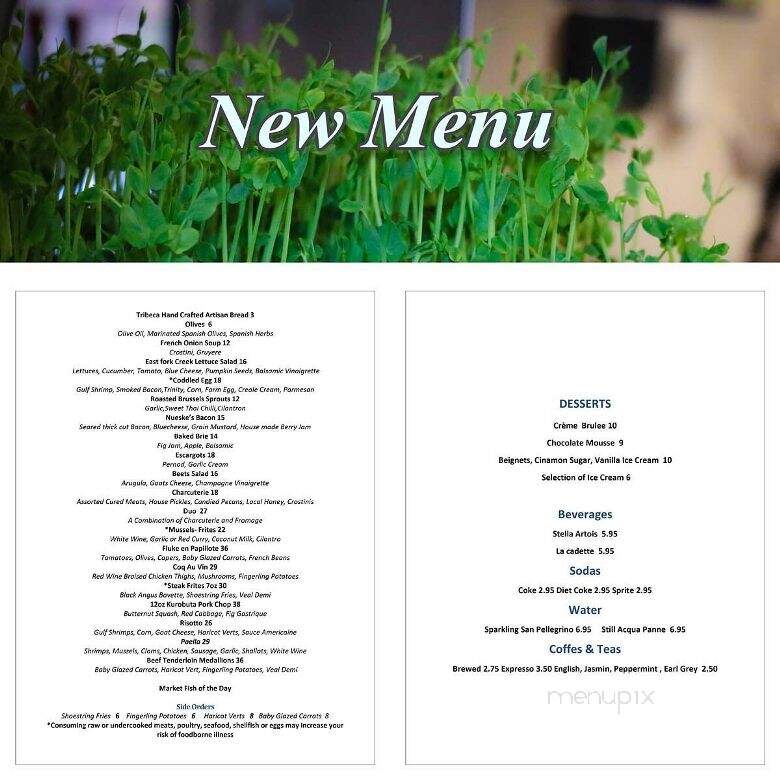 Azure - Fort Myers, FL menu_pic