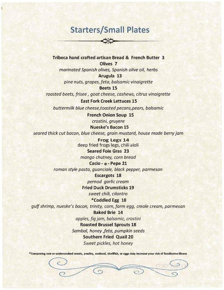 Azure - Fort Myers, FL menu_pic