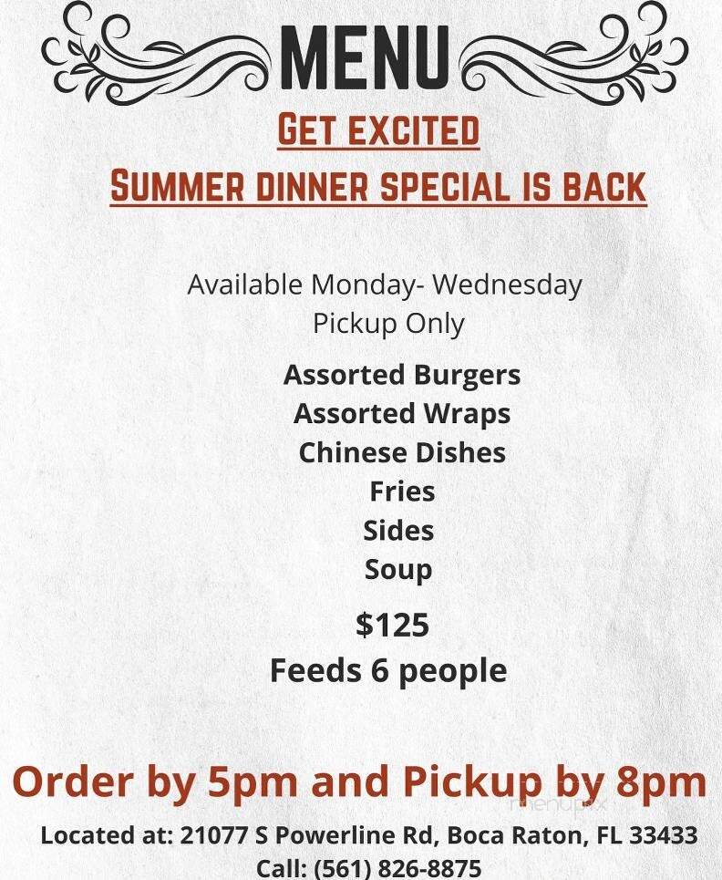 Ditmas Kitchen - Boca Raton, FL menu_pic