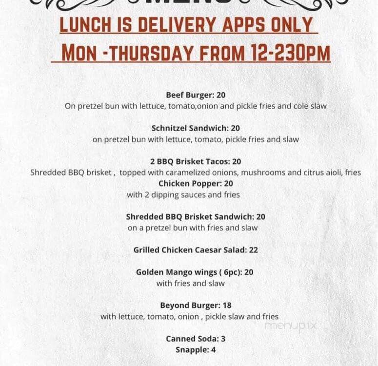 Ditmas Kitchen - Boca Raton, FL menu_pic