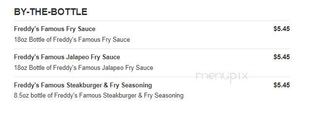 Freddy's Frozen Custard & Steakburgers - Lafayette, LA menu_pic