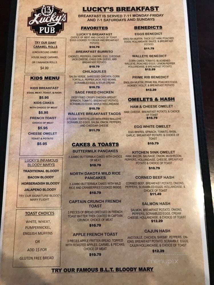 Lucky's 13 Pub - Bismarck, ND