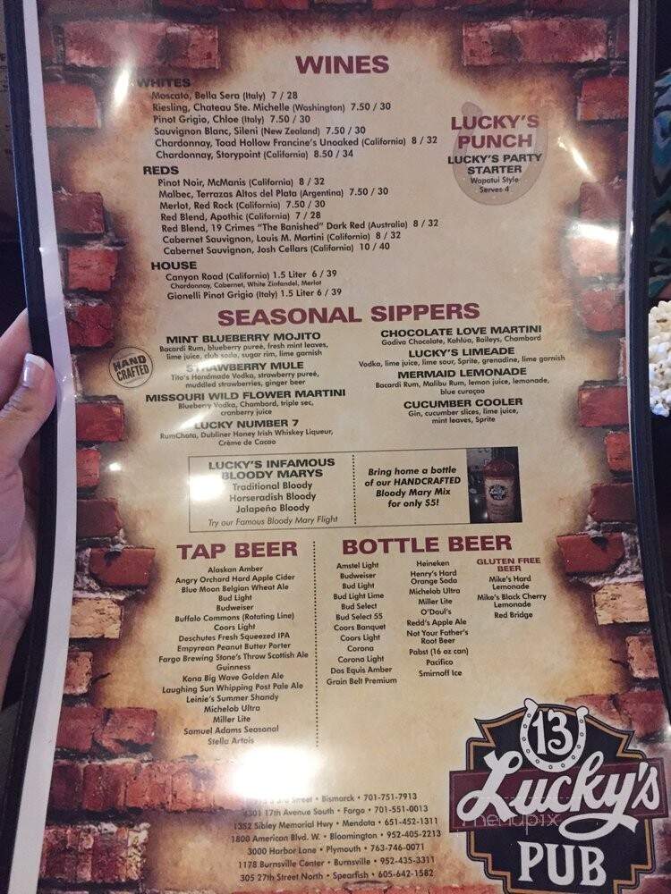 Lucky's 13 Pub - Bismarck, ND