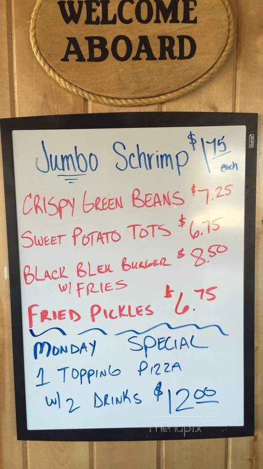 Overboard Bar and Grill - Inver Grove Heights, MN menu_pic