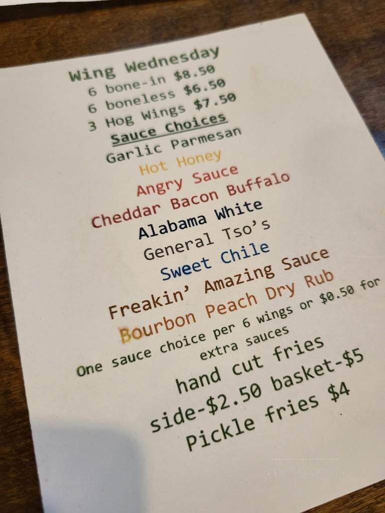 The Lunchbox Eatery - Fort Ransom, ND menu_pic