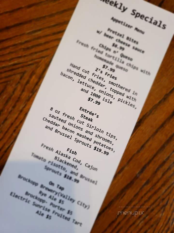 The Lunchbox Eatery - Fort Ransom, ND menu_pic